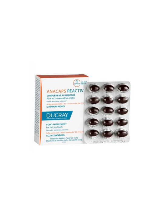 Ducray Anacaps Reactiv 30 Capsules