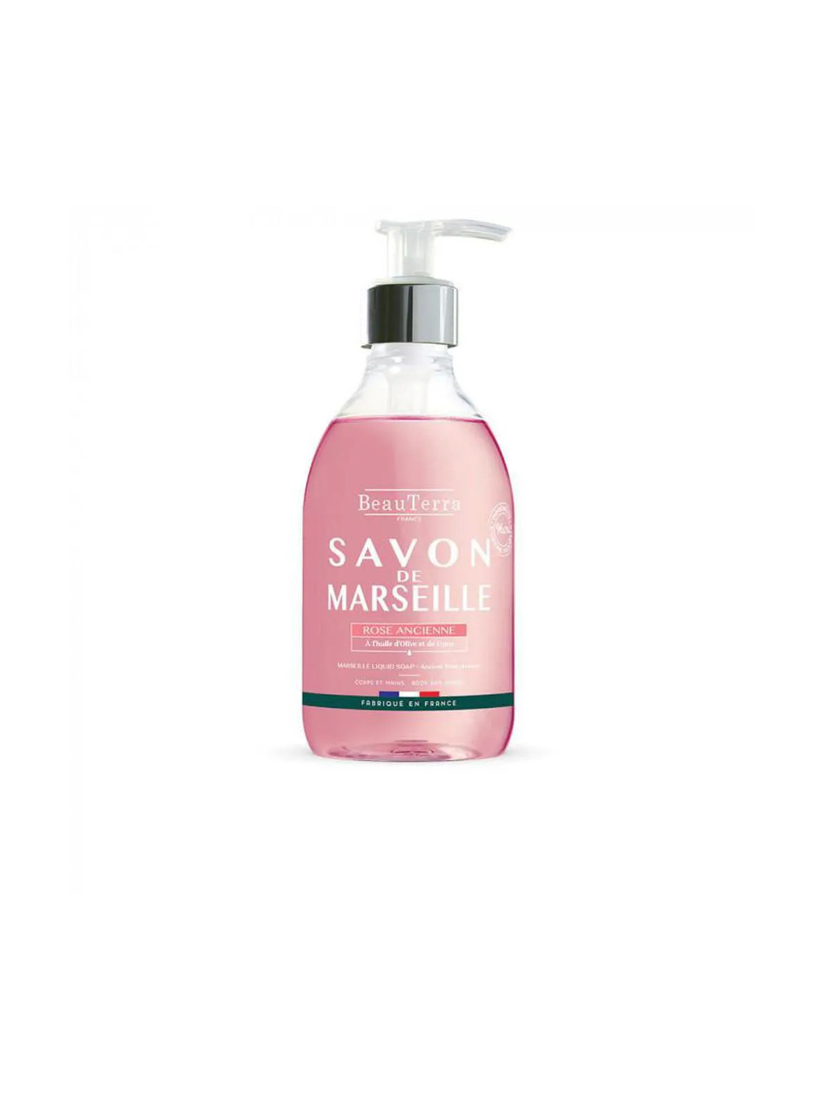 Beauterra Savon de Marseille Rose Ancienne 300ml