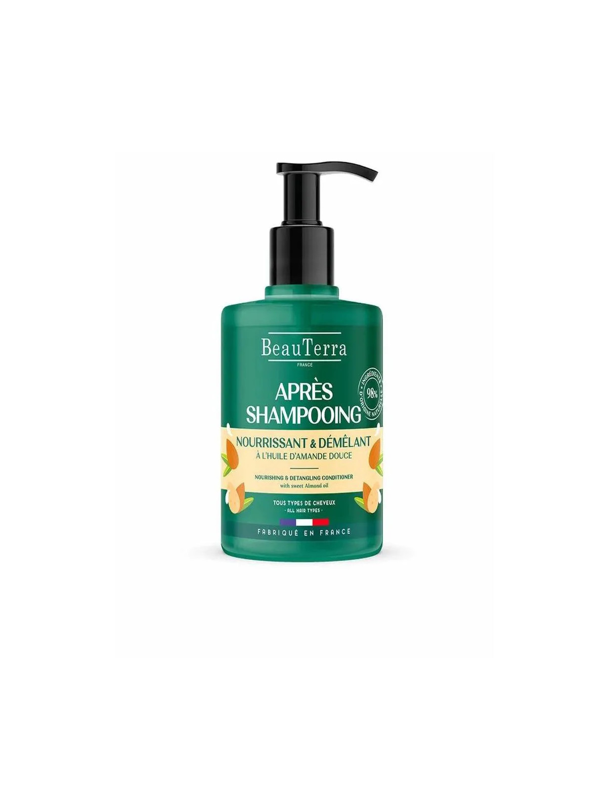 Beauterra Après-Shampooing Nourrissant et Démêlant 500ml