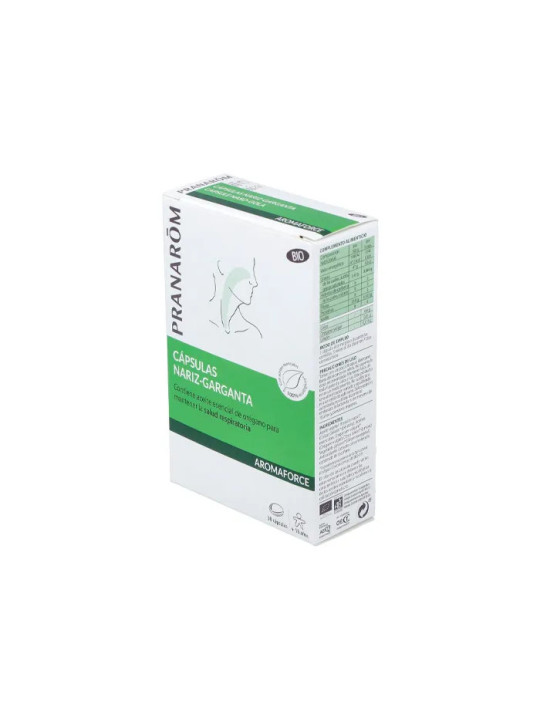 Pranarôm Aromaforce Nez et Gorge 30 Capsules
