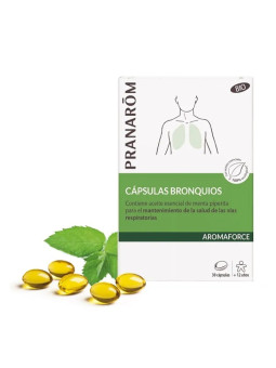 Pranarôm Aromaforce Bronches Bio 30 Gélules