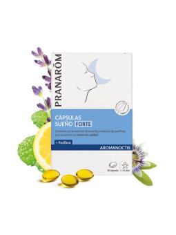 Pranarôm Aromanoctis Sommeil et Relaxation 30 Gélules