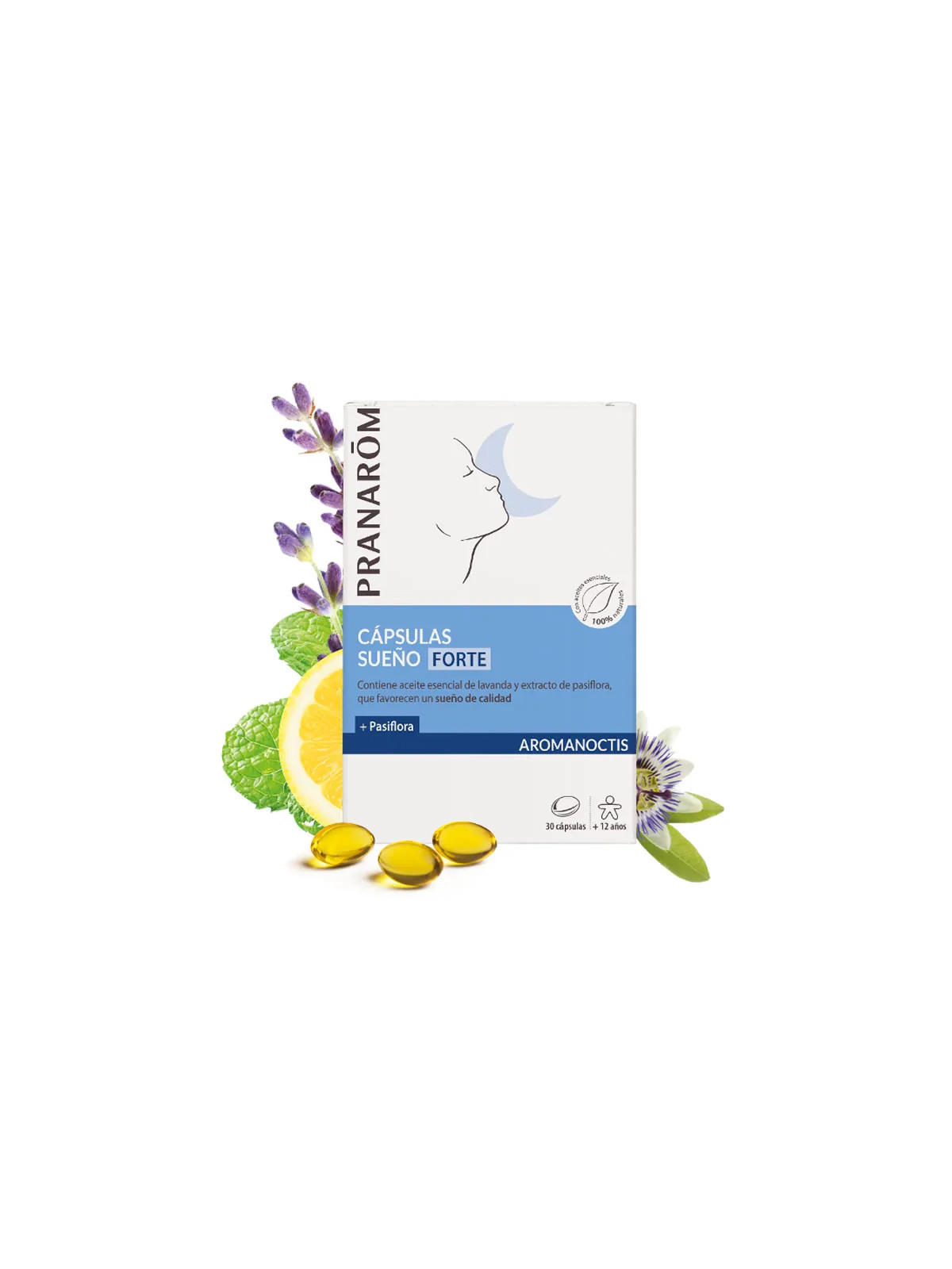 Pranarôm Aromanoctis Sommeil et Relaxation 30 Gélules