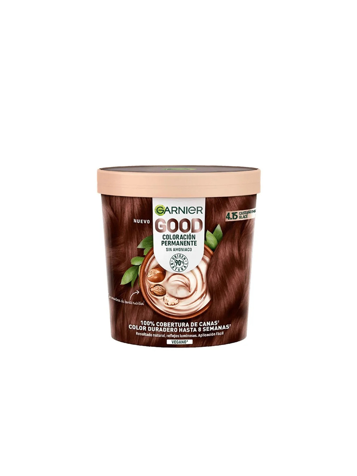 Garnier Good Coloration Permanente 4.15 Châtain Glacé