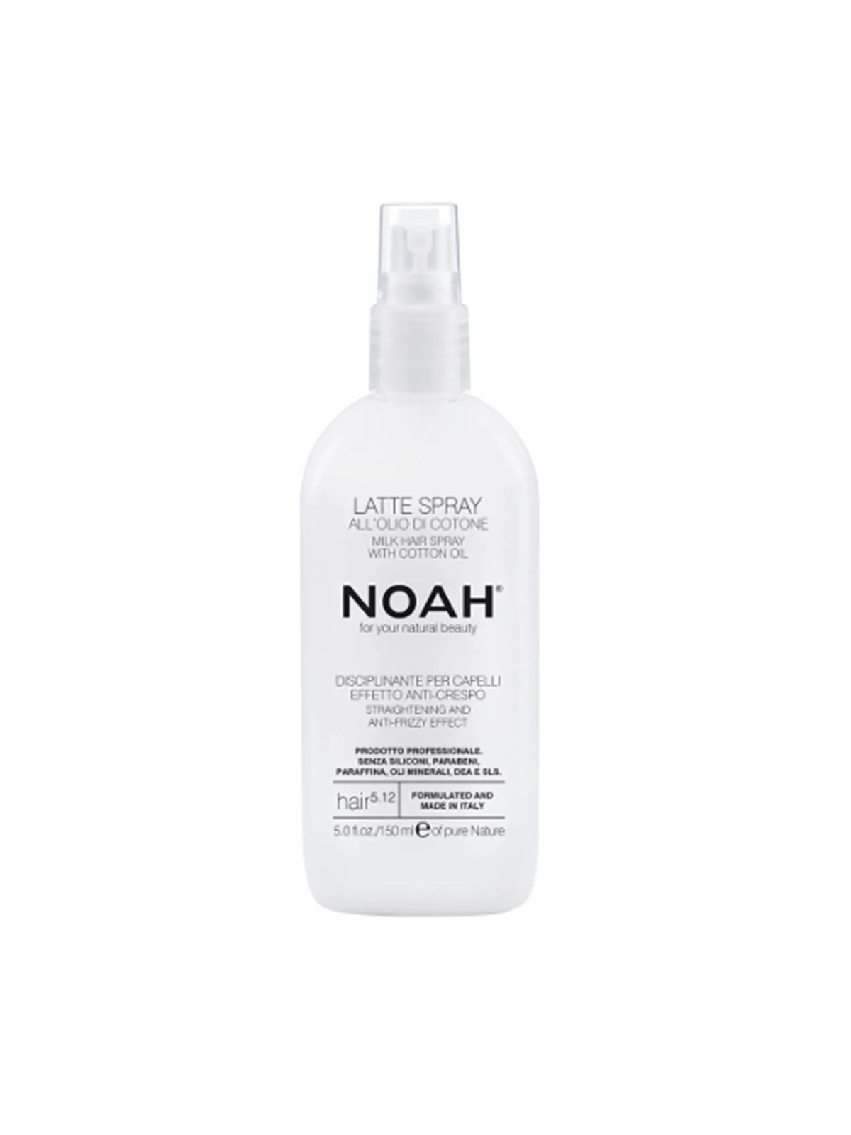 Noah Style Lait Capillaire Huile de Coton 150ml