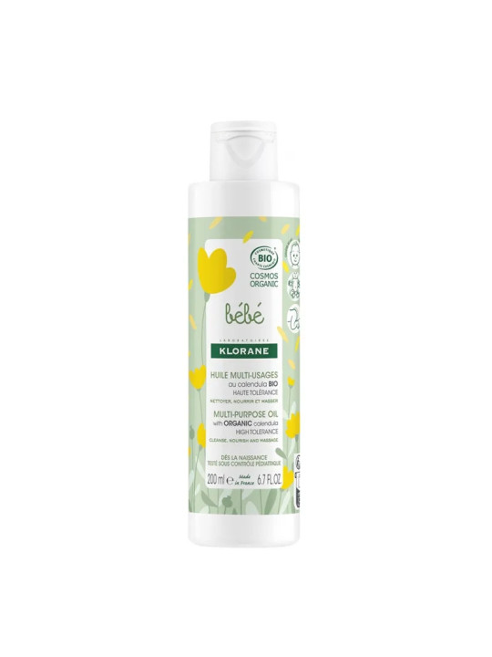 Klorane Huile Multi-Usages Bio Bébé 200ml