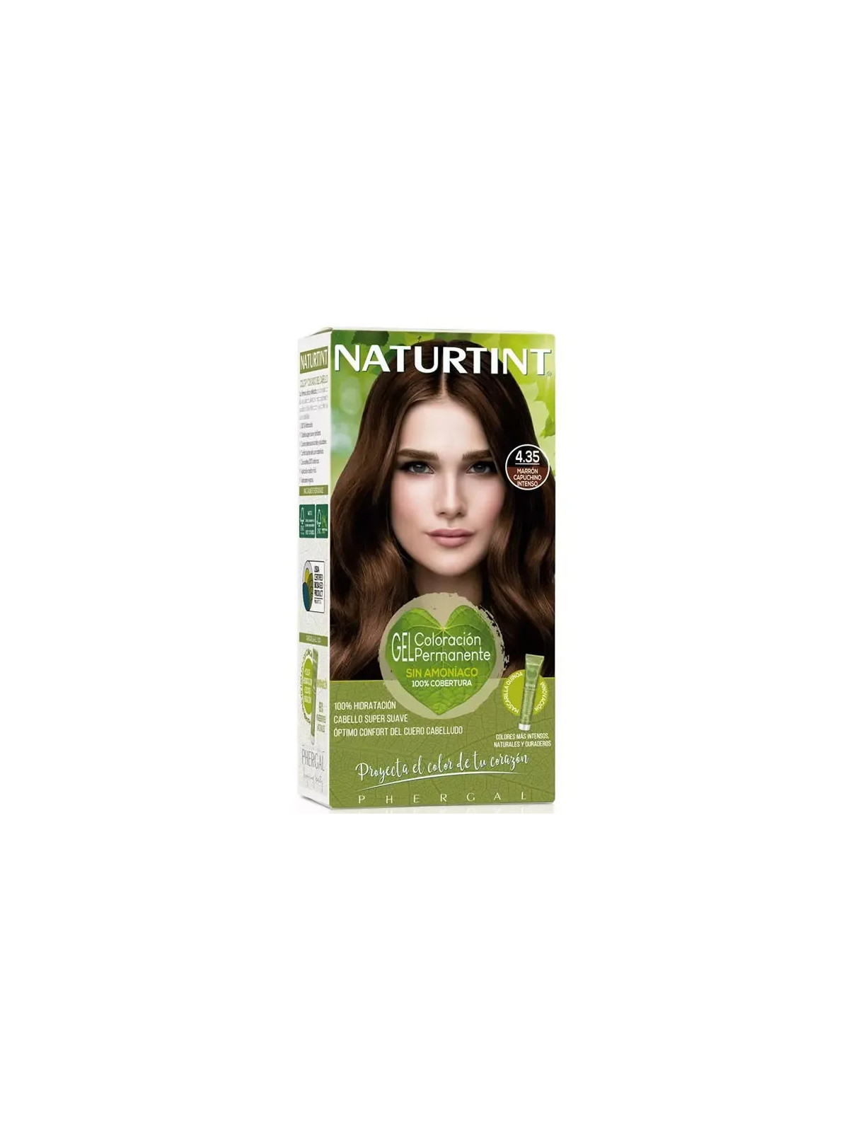 Naturtint 4.35 Châtain Doré Intense Coloration Sans Ammoniaque 170ml