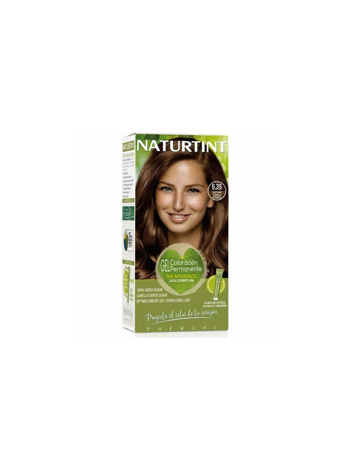 Naturtint 6.35 Caramel Coloration Sans Ammoniaque 150ml