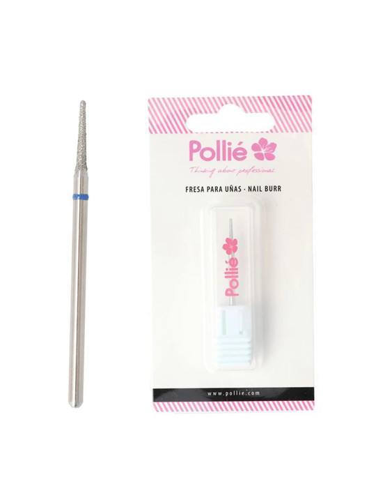 Eurostil Fraise Conique Longue en Acier Inoxydable 1 unité