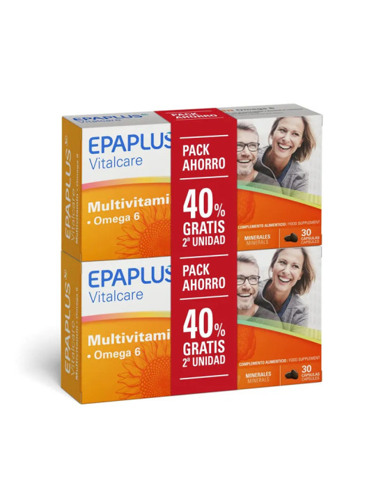 Epaplus Vital Multivitamines 30 Capsules x 2 Unités