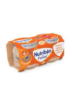 Nutribén Potitos Poire et Banane 2 Bocaux 120g