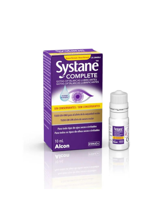 Systane Complete Gouttes Lubrifiantes pour les Yeux 10ml