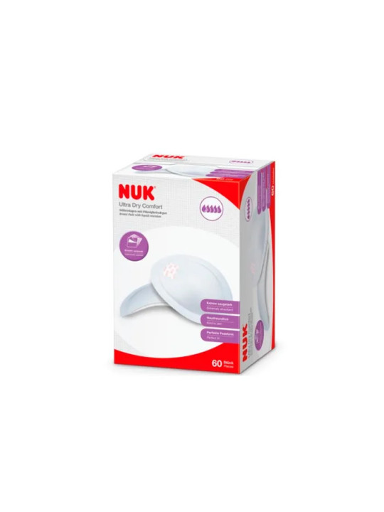Nuk Coussinets d'Allaitement Protecteurs 60 Unités