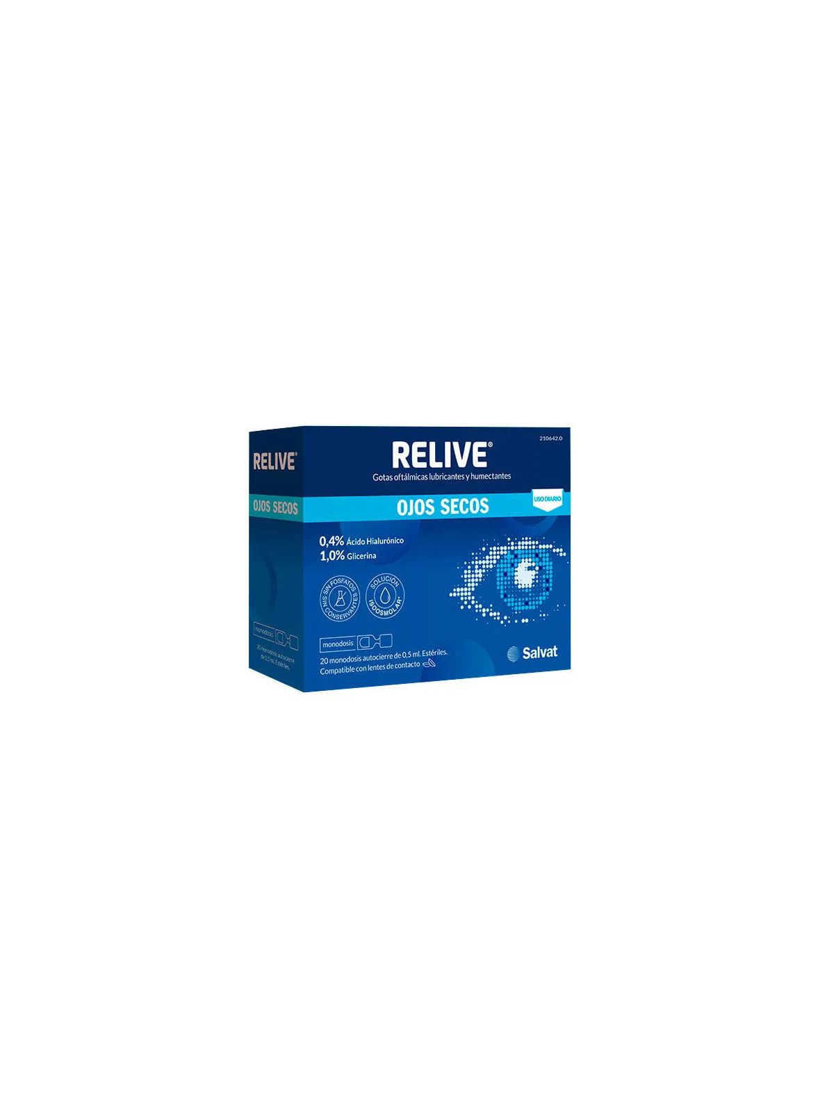 Salvat Relive Yeux Secs 20 Doses Uniques