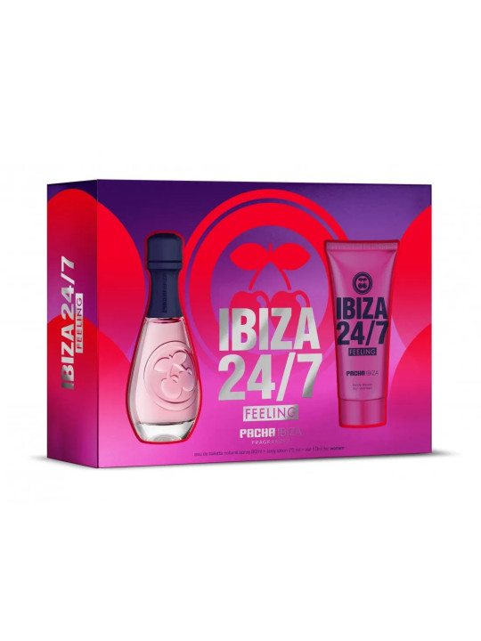 PACHA Ibiza 24/7 Feeling Her Eau de Toilette 80ml + Body Lotion 75ml