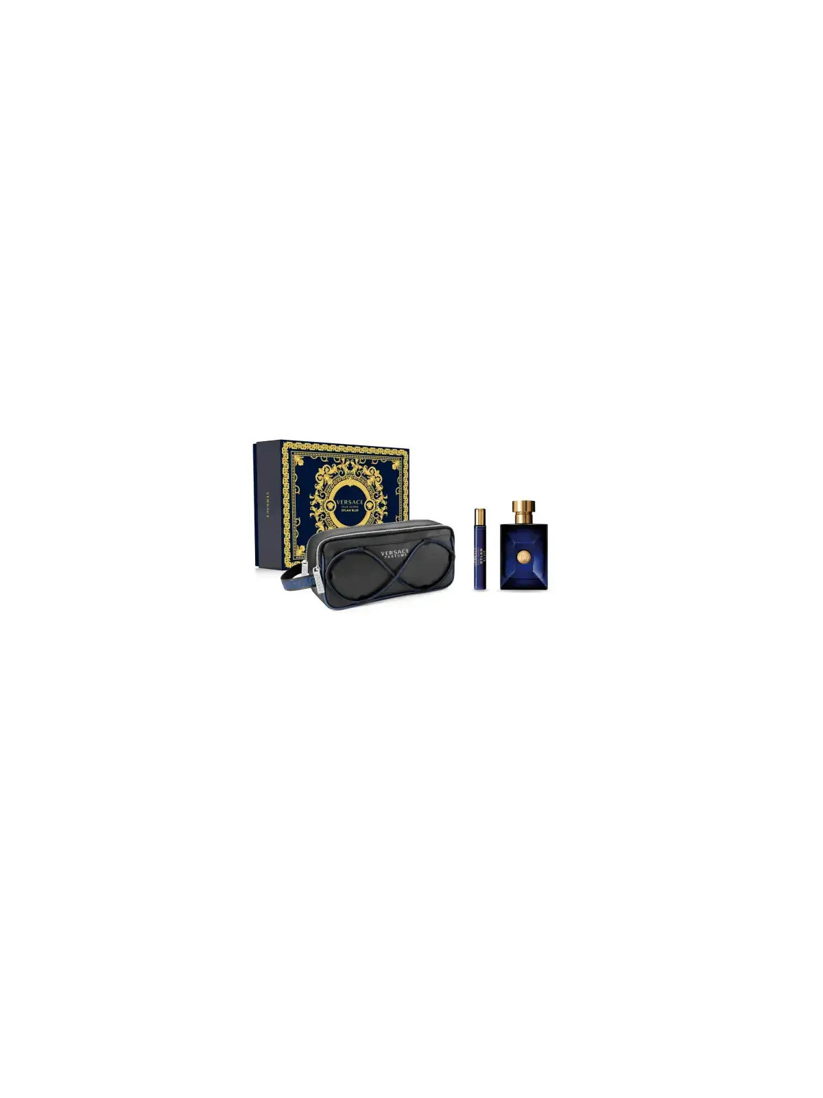 Versace Dylan Blue Eau de Toilette Vaporisateur 100ml Coffret 3 Produits