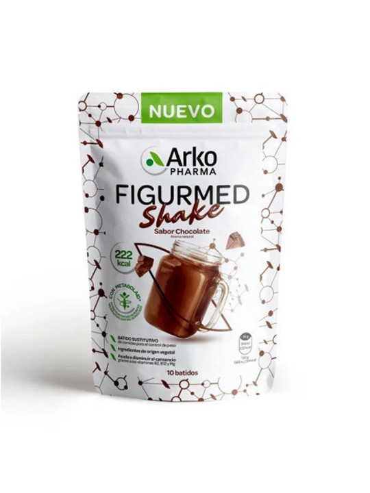 Arkopharma Figurmed Shake Substitut de Repas Saveur Chocolat 350g