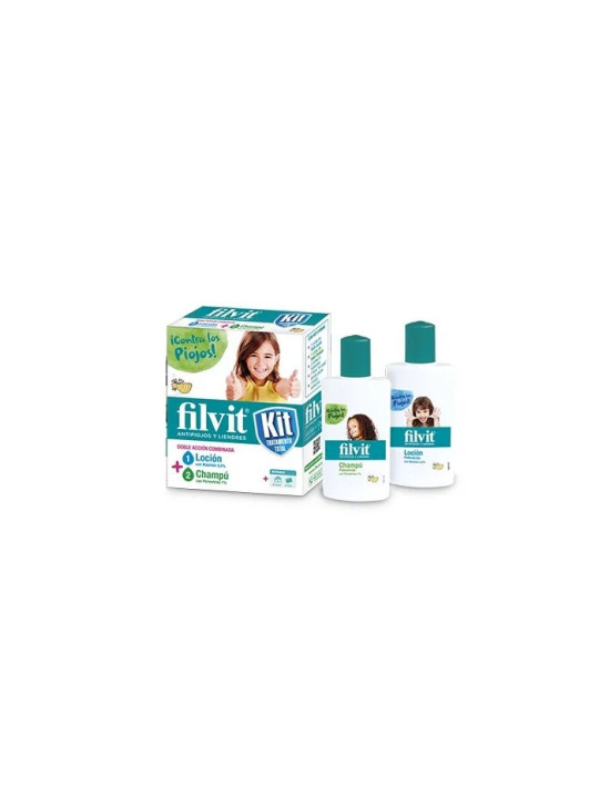 Filvit Kit Anti-Poux Lotion 100ml Coffret 2 Produits
