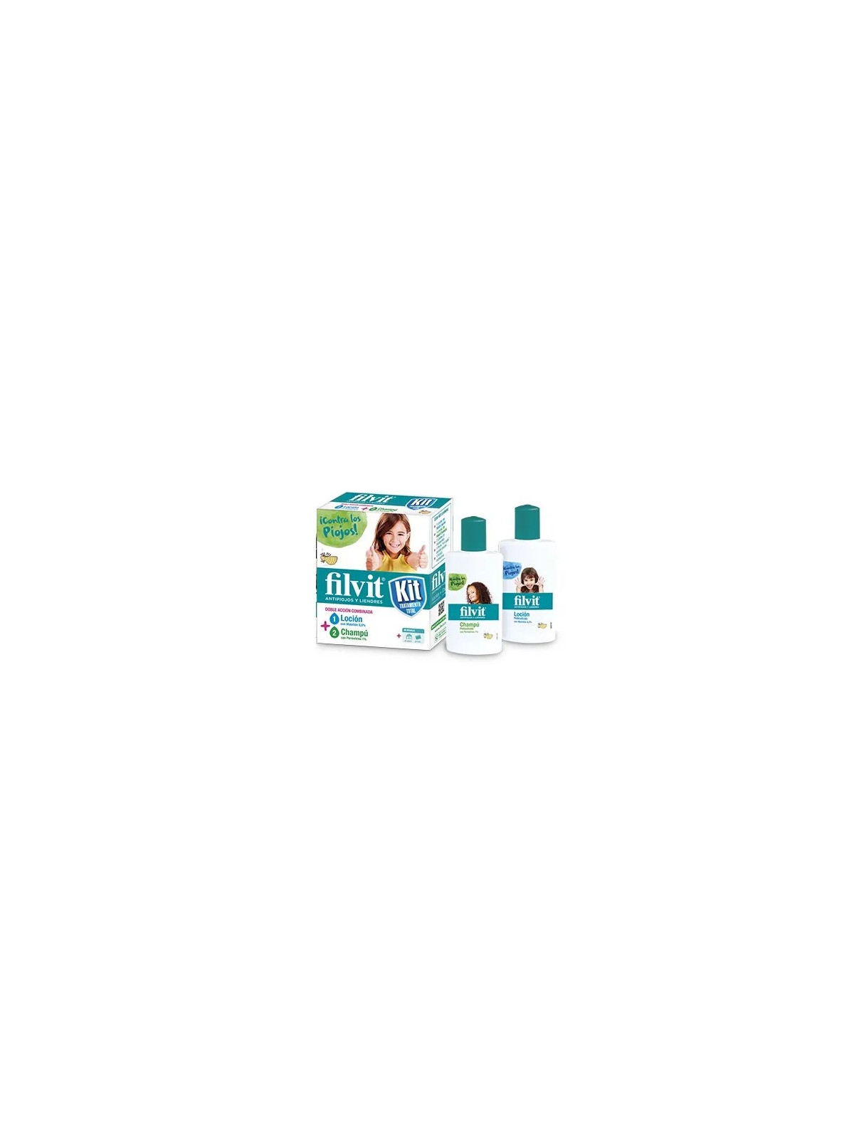 Filvit Kit Anti-Poux Lotion 100ml Coffret 2 Produits