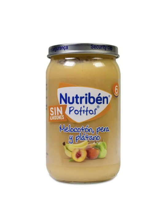Nutribén Pot Pêche, Poire et Banane 235 g