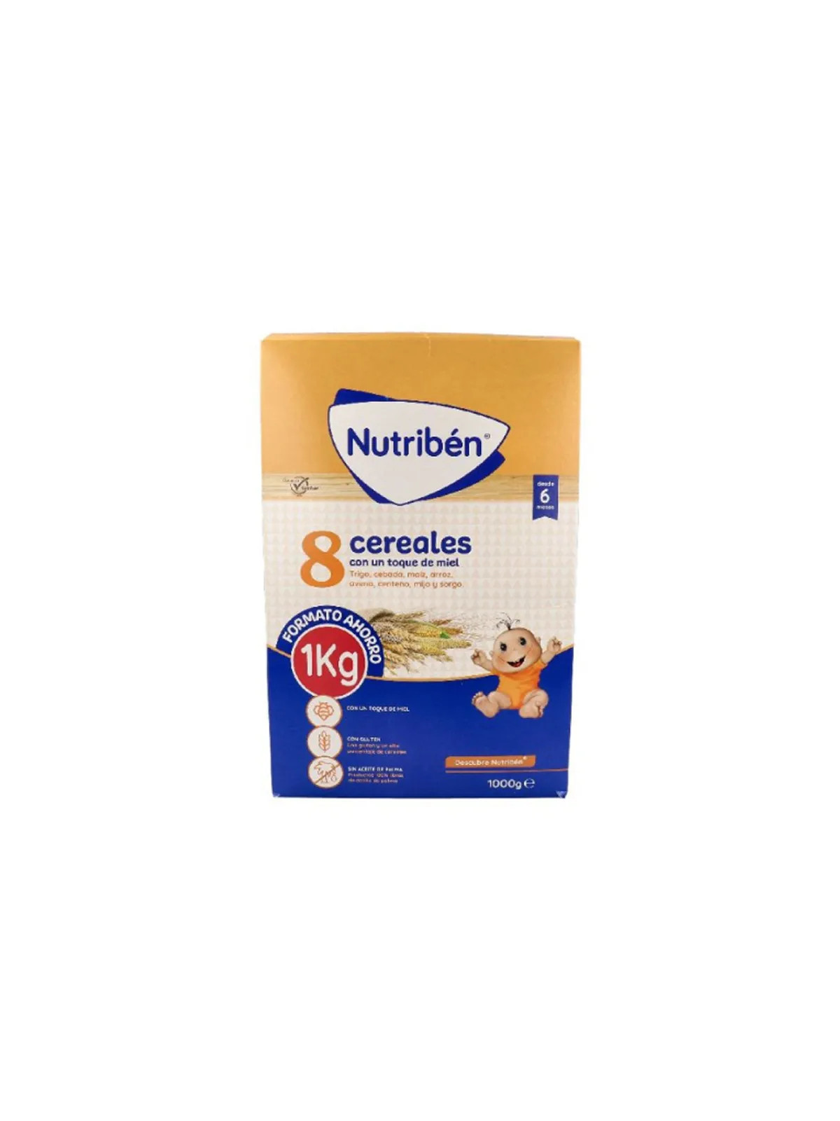 Nutribén 8 Céréales avec Miel 1 kg