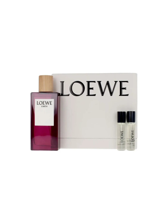 Loewe Earth Eau de Parfum 100ml Coffret avec Mini 10ml et Solo Ella Eau de Parfum 10ml