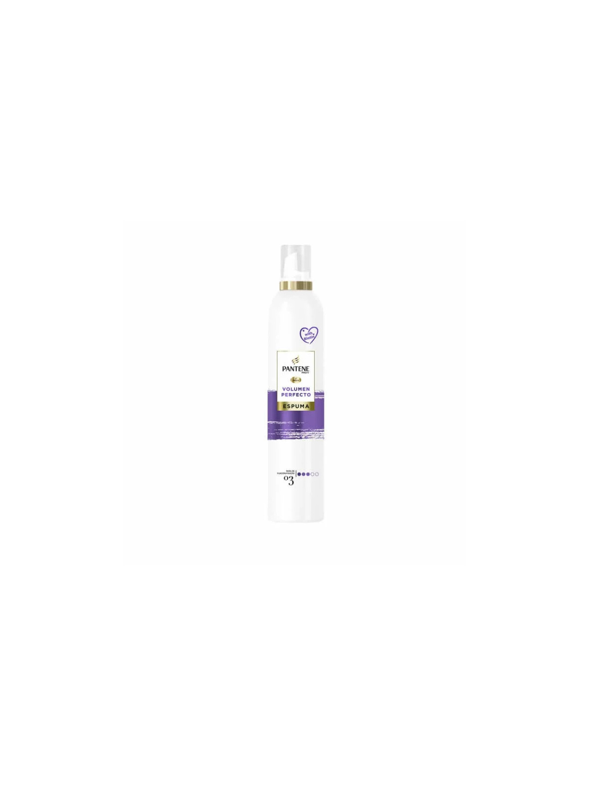 Pantene Perfect Volume Mousse Fixation 03 à l'Huile de Jojoba 300ml