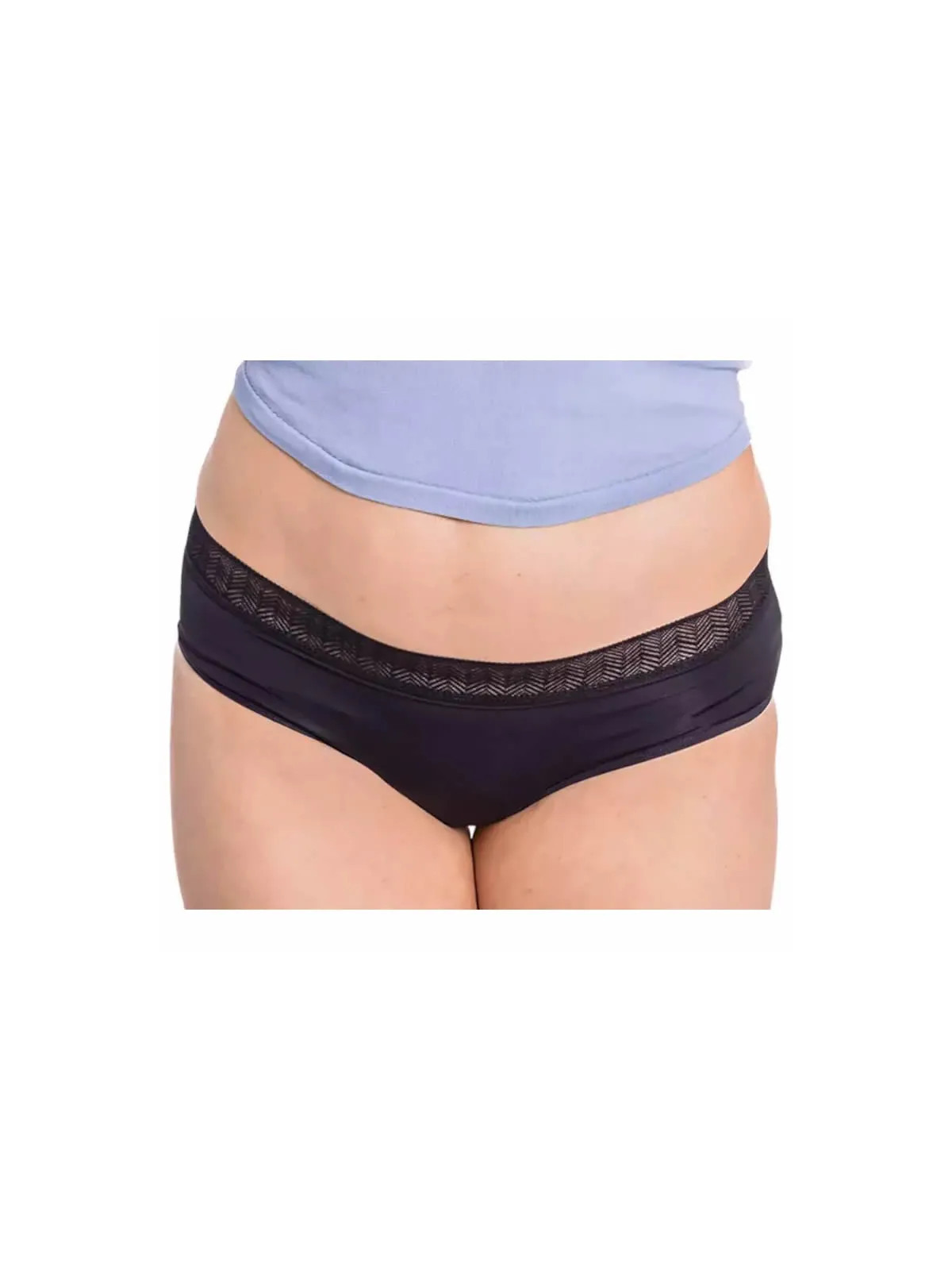 Enna Culotte Menstruelle Hipster Noire Flux Abondant Taille S Nuit
