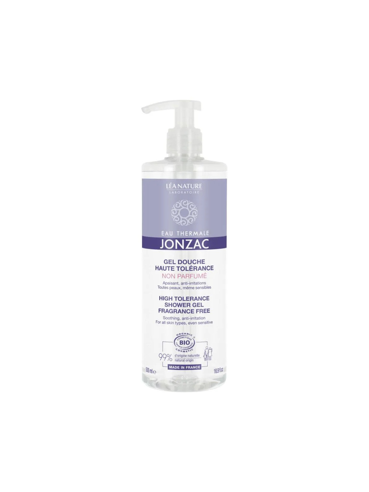 Jonzac Gel Douche Sans Parfum 500ml