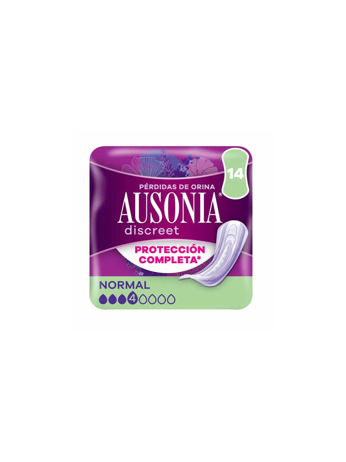 Ausonia Discreet Protections Incontinence Urinaire Normal 14 unités