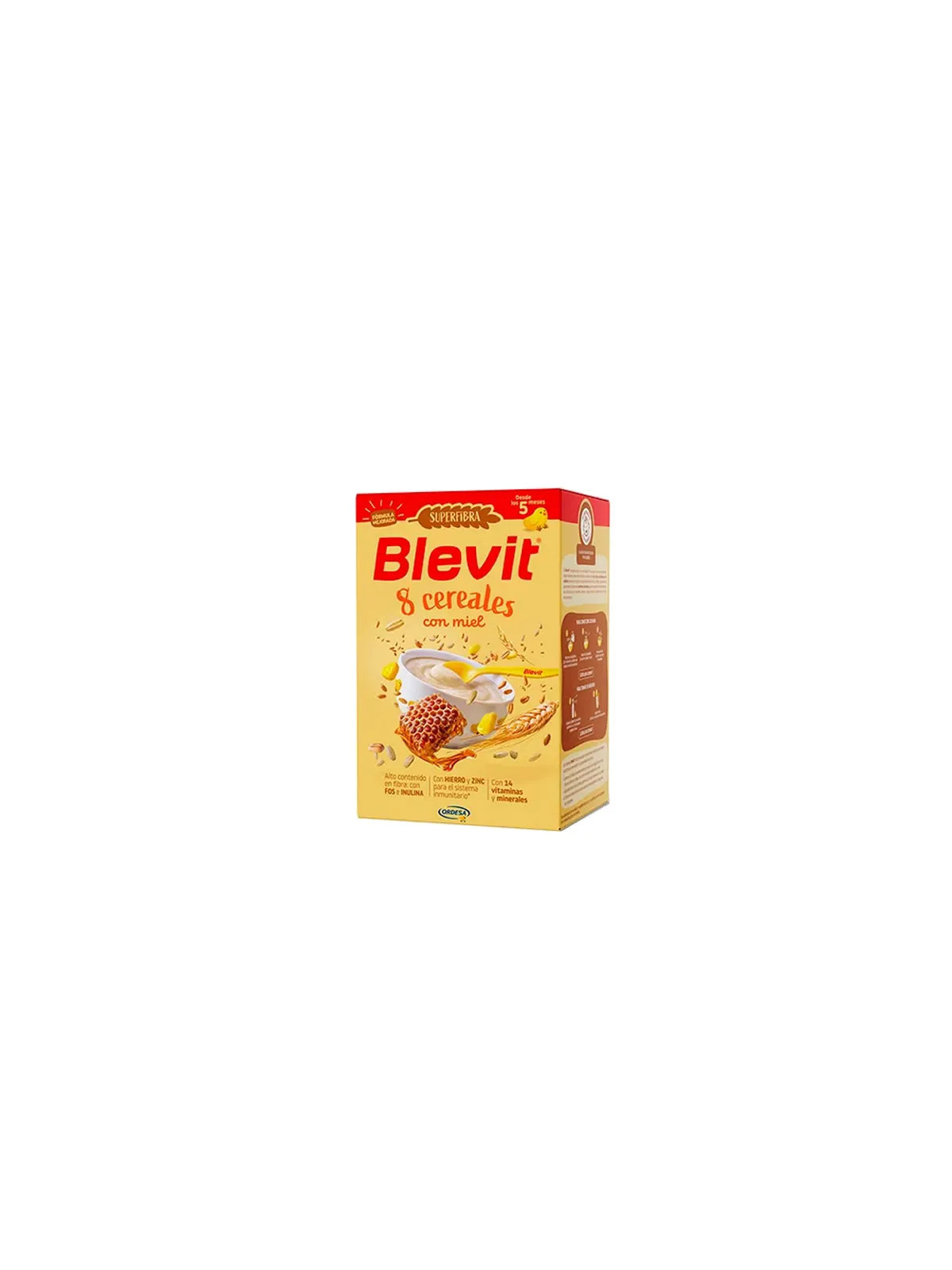 Ordesa Blevit Superfibre 8 Céréales et Miel 500g