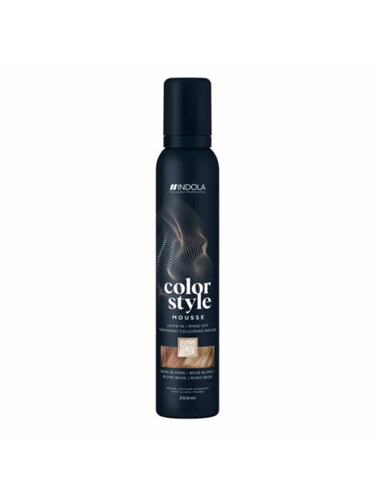 Indola Color Style Mousse Blond Beige 200ml
