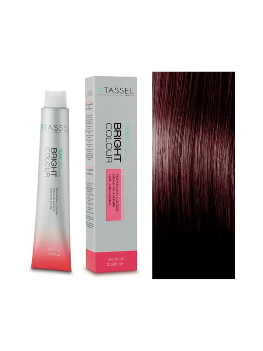 Eurostil Bright Colour Coloration N5,5 Châtain Clair Acajou 1 unité