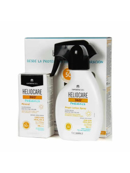 Heliocare 360° Pack Pediatrics Mineral 50ml + Atopic Lotion Spray 75ml