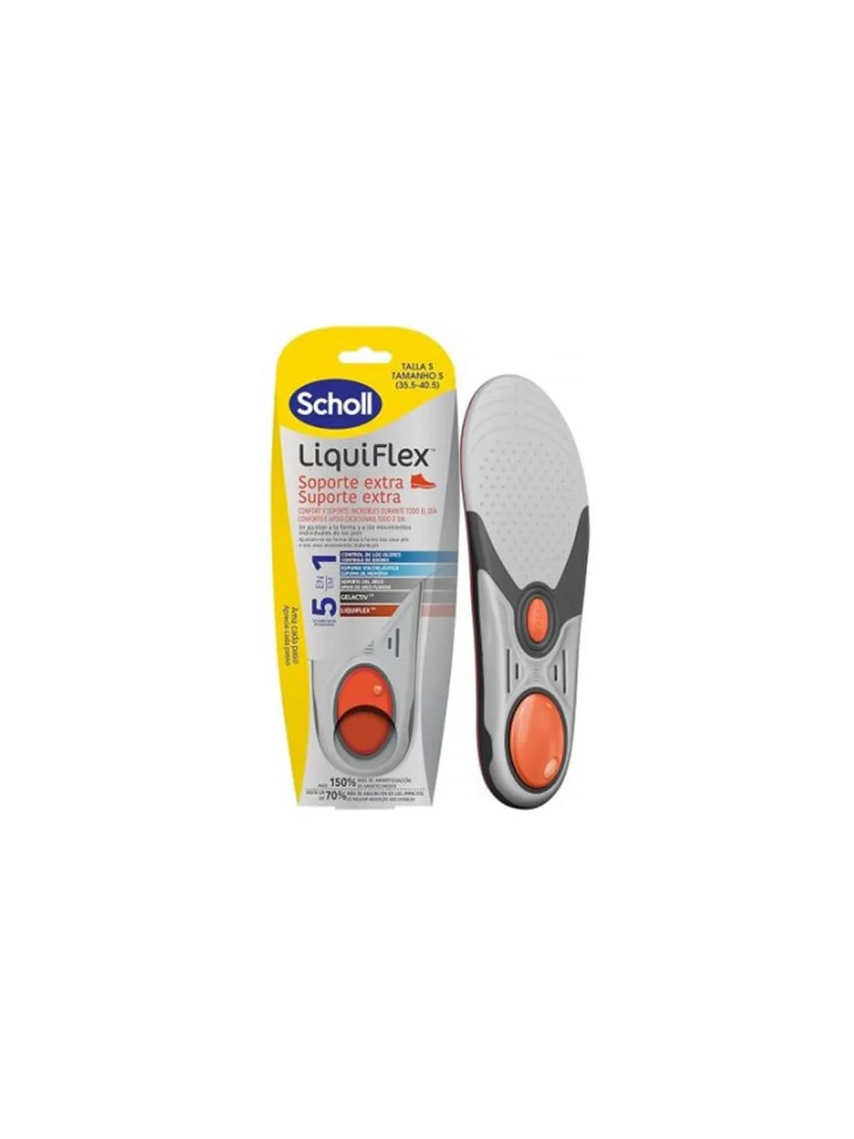 Scholl Liquiflex Support Extra Semelles Taille S