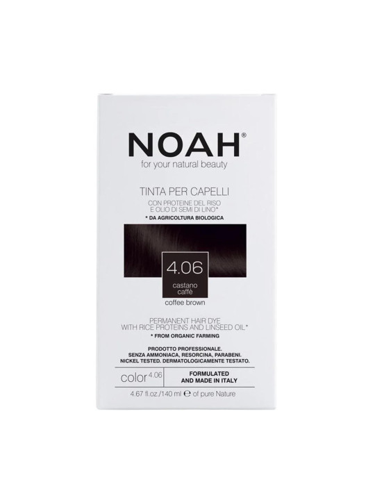 NOAH Coloration Capillaire Châtain Café 140ml