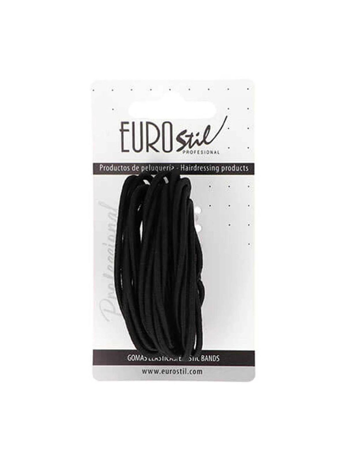 EUROSTIL Élastiques Noirs 1 unité