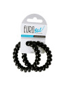 Eurostil Élastiques Spirale Noirs Grande Taille 55cm 1 unité