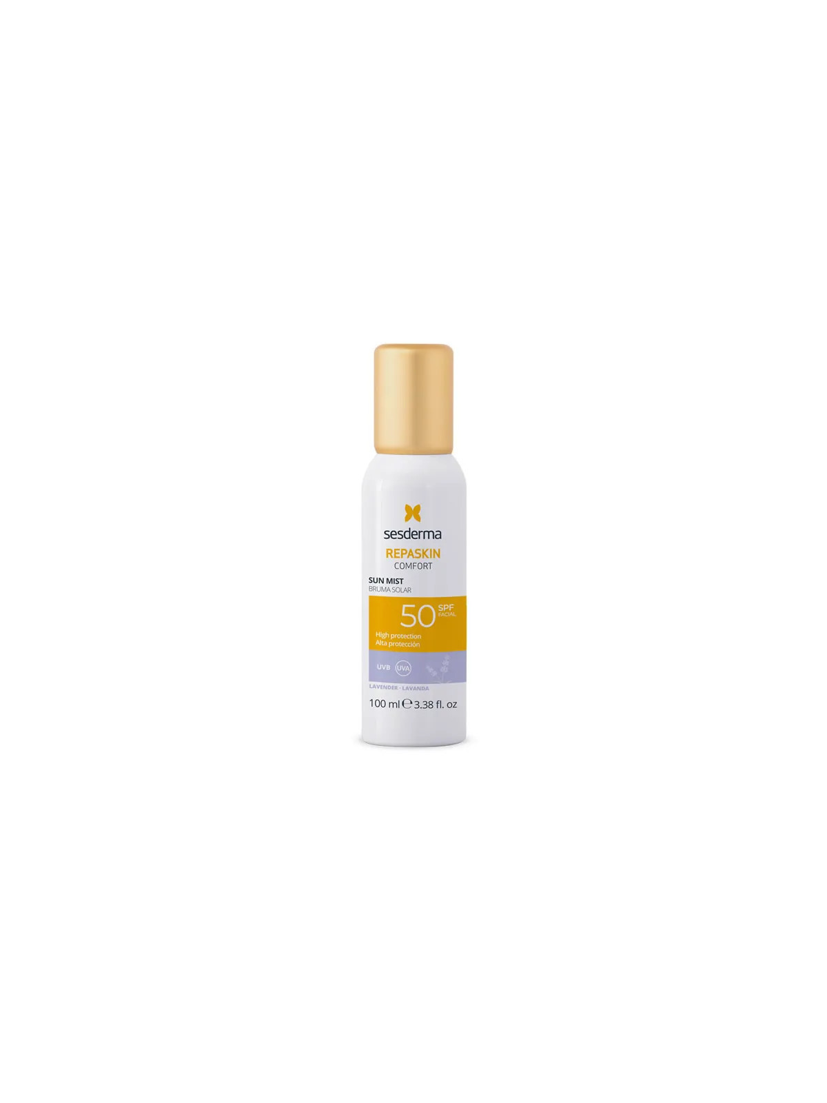 Sesderma Repaskin Confort Brume Solaire SPF50 Lavande 100ml