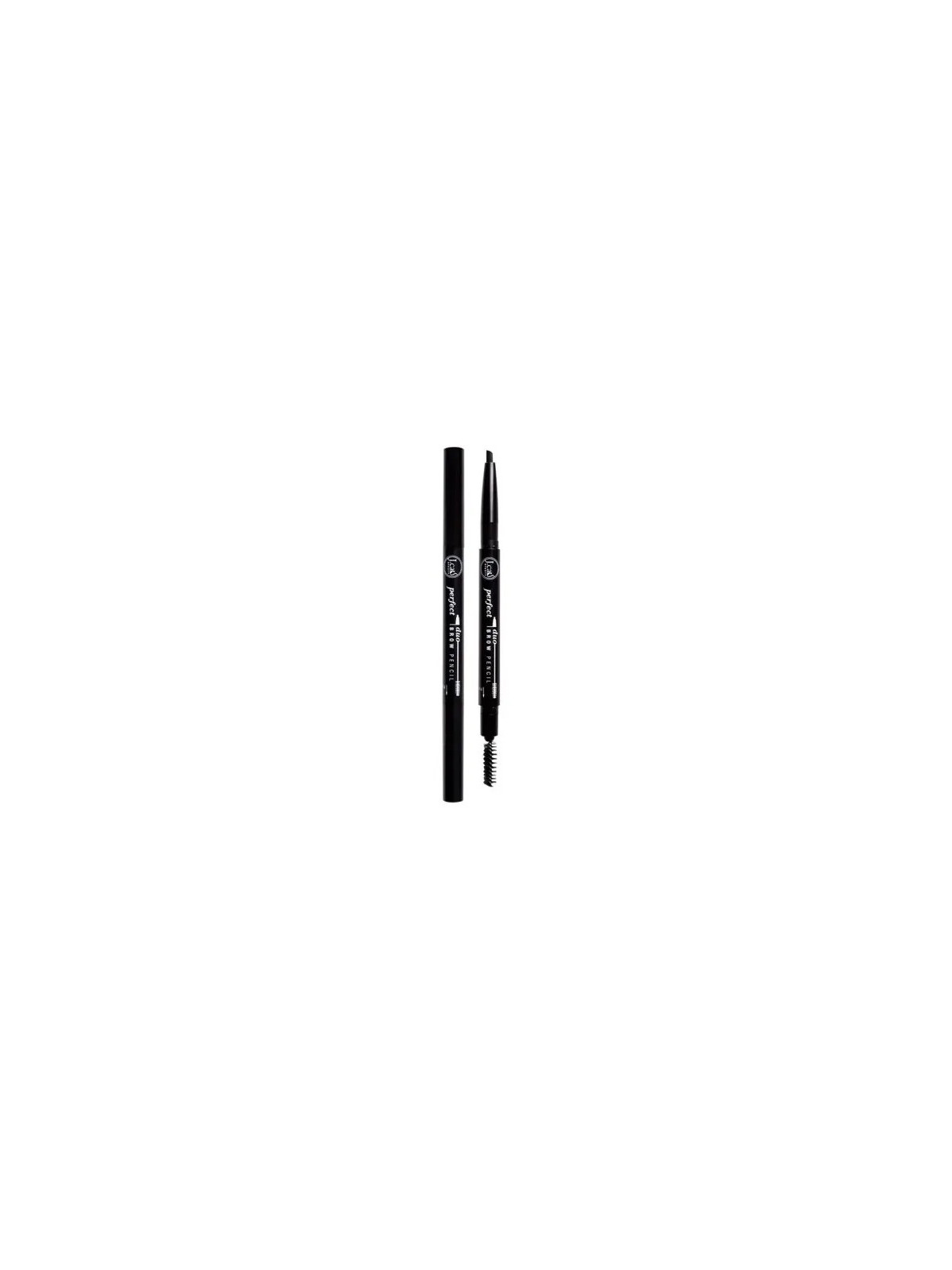 J.CAT BEAUTY Duo Perfect Brow Pencil Jet Black