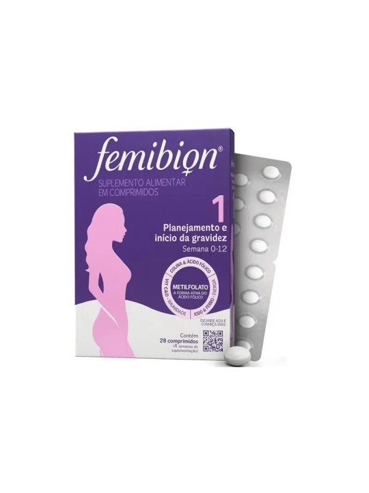 Femibion 1 Planification et Début de Grossesse 28 Comprimés