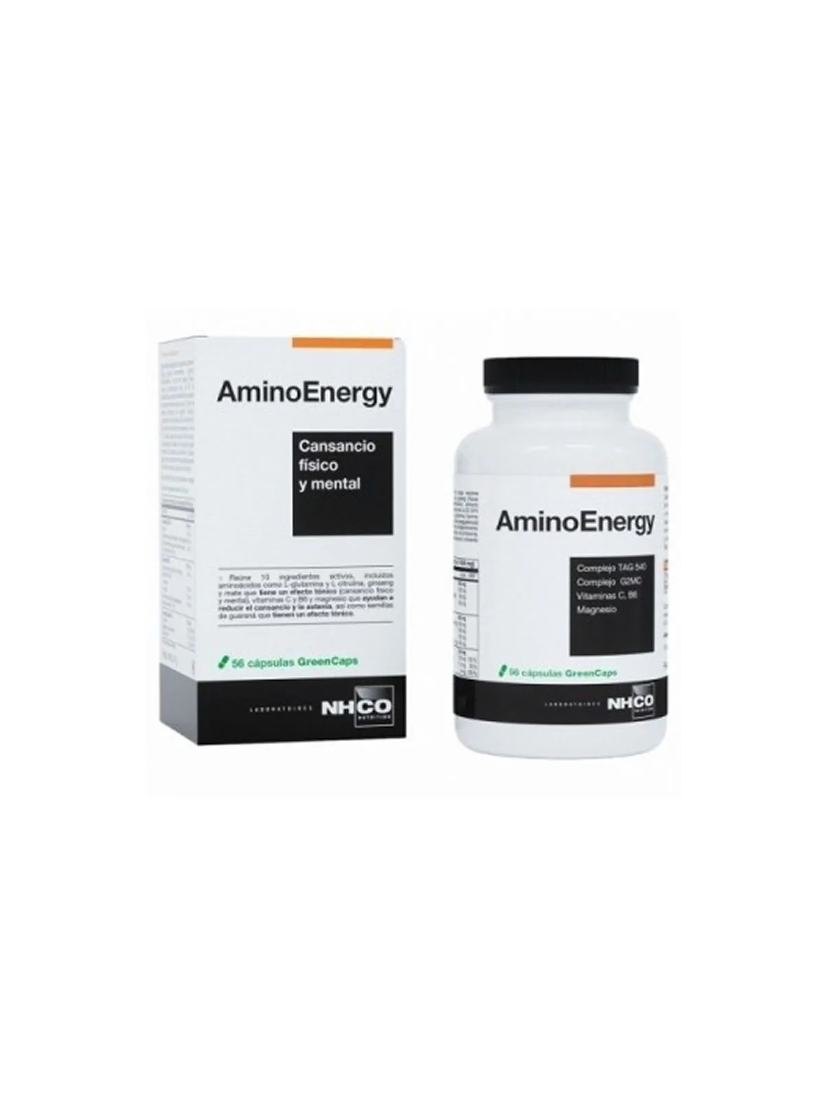 NHCO AminoÉnergie Stimulant Énergisant 56 Capsules