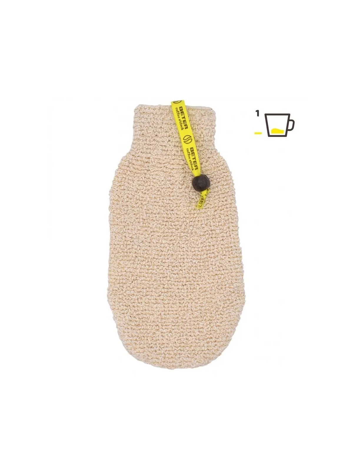 Beter Gant de Massage Coffee 22275