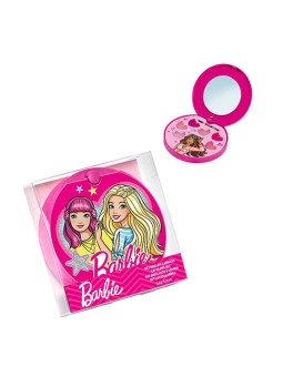 Cartoon Lorenay Barbie Poudrier Miroir Gloss à Lèvres