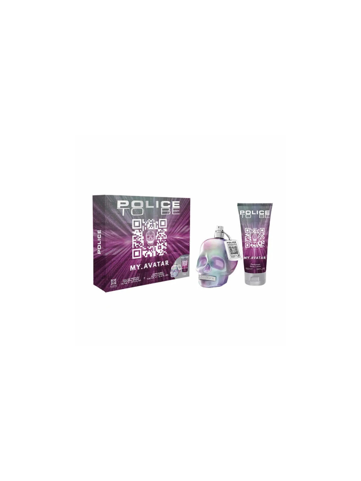 Police To Be My Avatar Woman Eau de Toilette Vaporisateur 75 ml Coffret 2 Produits