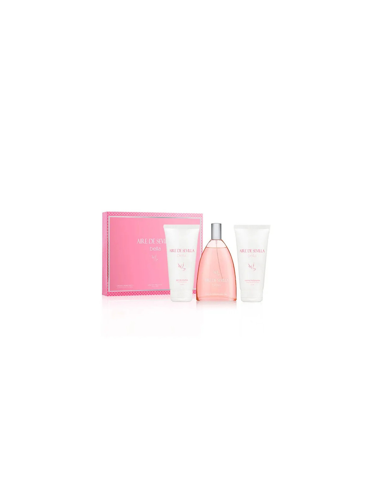 Aire de Sevilla Coffret Bella Eau de Toilette 100 ml + Gel Douche + Lait Corporel