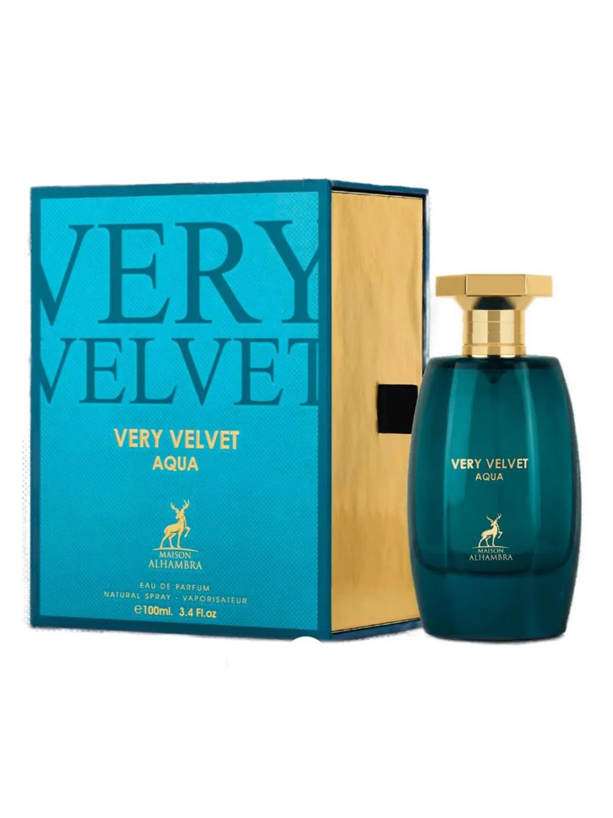 Maison Alhambra Very Velvet Aqua Velvet Eau De Parfum 100ml Spray