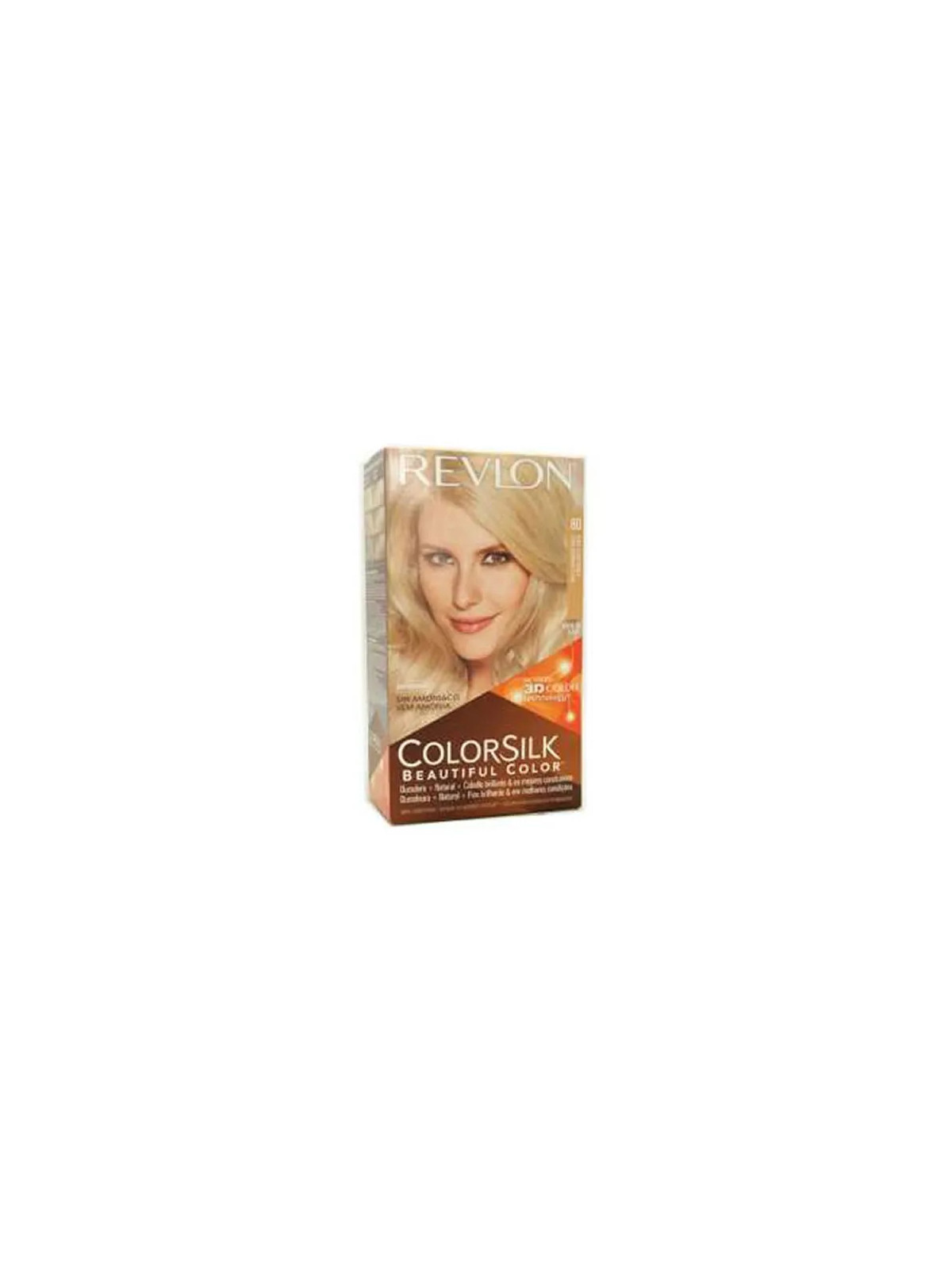 Revlon Colorsilk Sans Ammoniaque 80 Light Ash Blonde