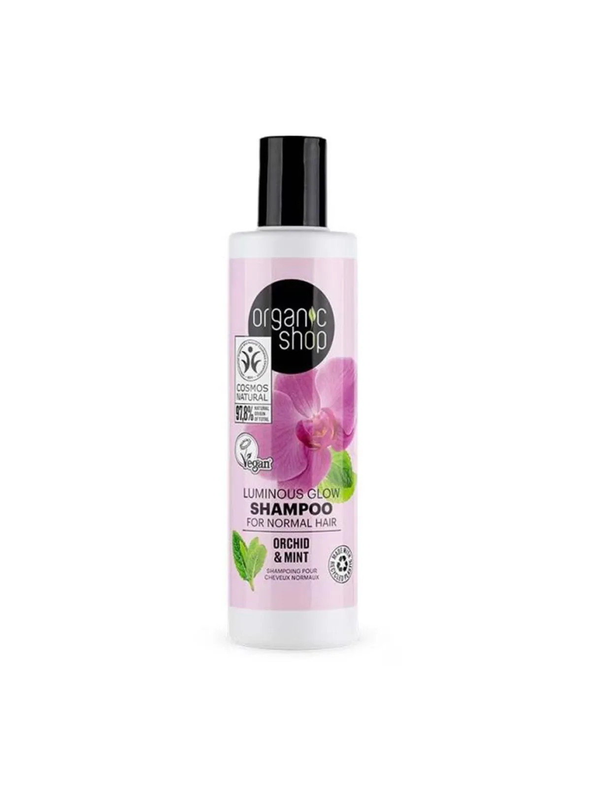 Organic Shop Orchid & Mint Shampooing Cheveux Normaux 280ml