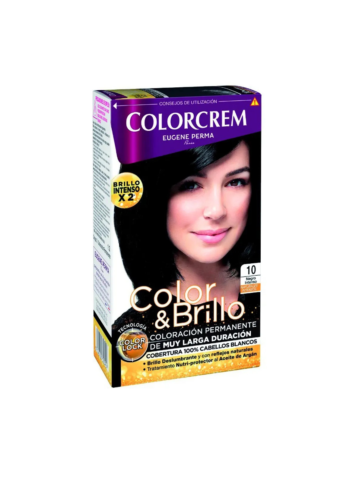 Eugène Perma Colorcrem Coloration Permanente 10 Noir Intense